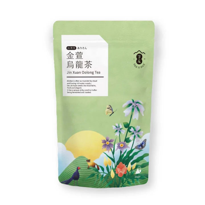 阿里山 金萱烏龍茶 Jin Xuan Oolong Tea  (2g×6P）