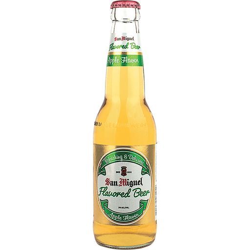 San Miguel Apple Flavored Beer フルーツビール アップル味 330ml