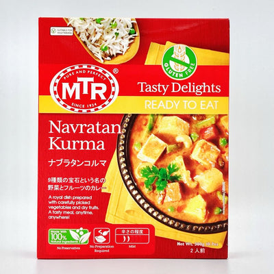 MTR ナブラタンコルマ ９種の野菜とフルーツ マイルド 300g Navratan Kurma