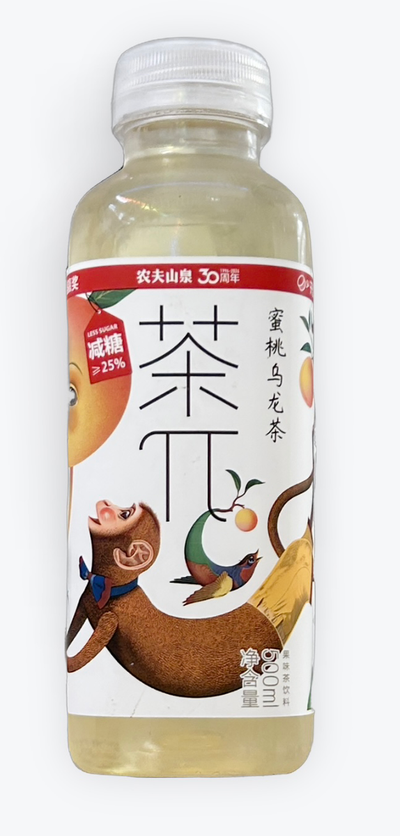 茶π 密桃烏龍茶 500ml Sweetened Oolong Tea
