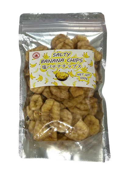 SALTY 塩バナナチップス 100g