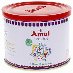 Amul Pure Ghee ピュアギー 500ml  Indian Butter Oil