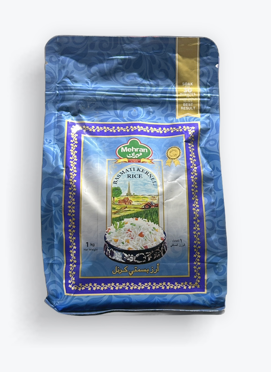MEHRAN バスマティライス Basmati Kernel Rice 1kg　