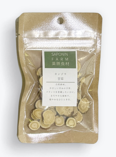 サポニンファーム 甘草（カンゾウ）25g Chinese Liquorice