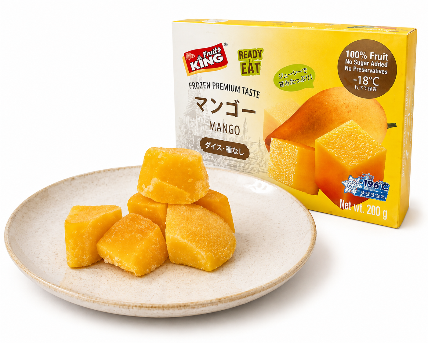 Fruit King 冷凍マンゴー(タイ産) 200g