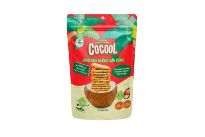 MPF コクール 焼きココナッツクラッカー ドリアン 50g