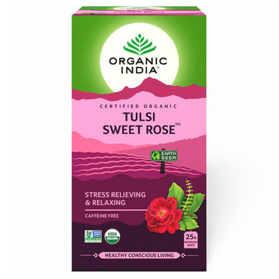Organic India スウィートローズ Sweet Rose 1.9g × 25p