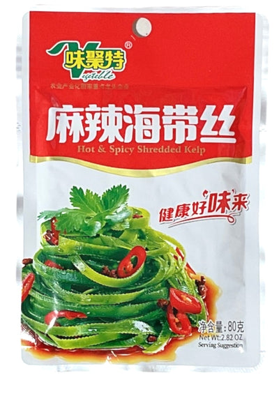 Weijutoku Spicy Shredded Seaweed 80g