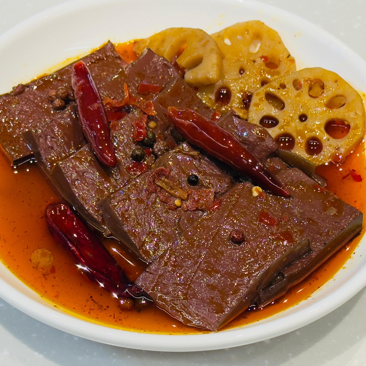 猪血豆腐（豚の血）300g Pork Blood Jelly