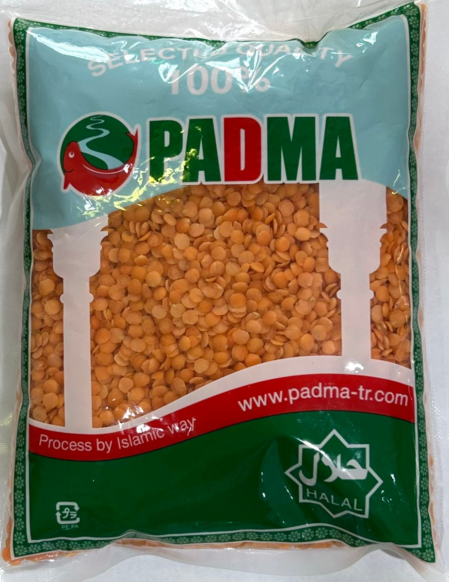 PADMA レンズ豆 皮むき半割 400g Orange Lentil Split