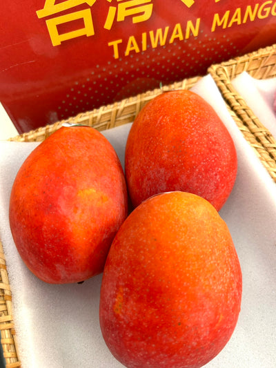 台湾 愛⽂マンゴー 1個 Apple Mango