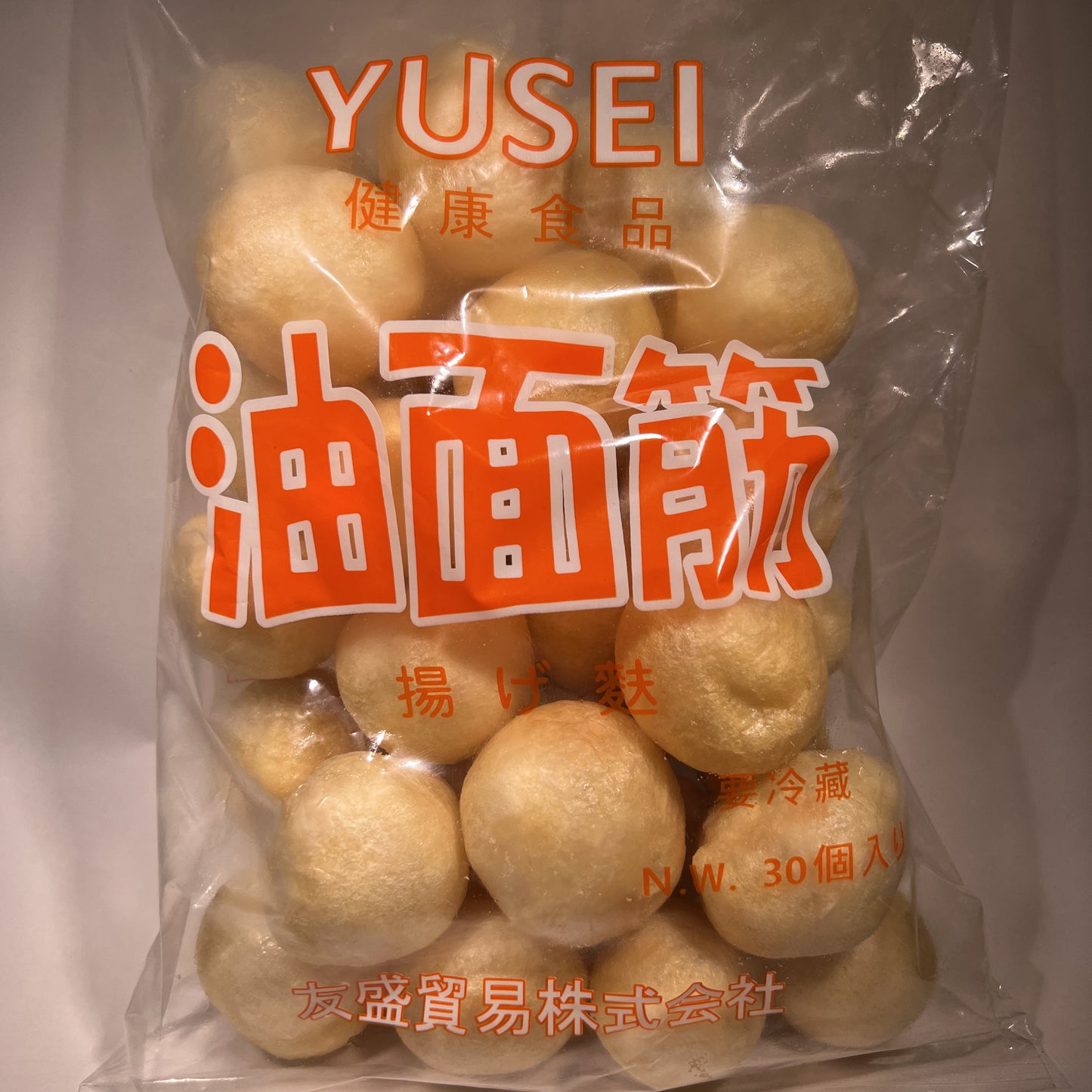 冷凍/Frozen 油面筋（揚げ麩） 125g