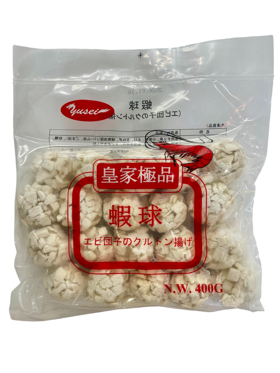 Frozen fried shrimp balls croutons 400g