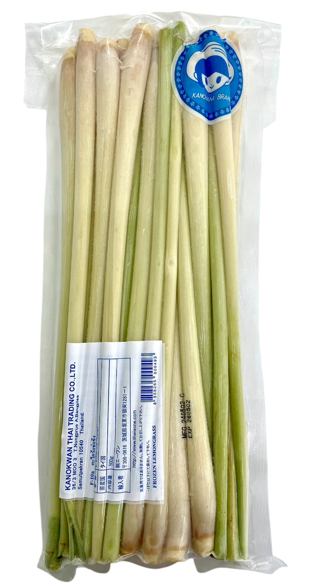 Frozen レモングラス 500g Lemon Grass