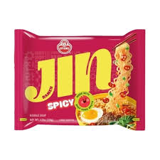 Ottogi ジンラーメン辛口 120g (Global Version) JIN Ramen Hot & Spicy
