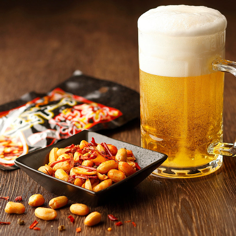 しびれ王 麻辣ピーナッツ花椒入り 70g Mala Peanuts with Sichuan Pepper