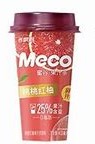 Meco 桃桃紅柚果汁茶(桃グレープフルーツ) 400ml