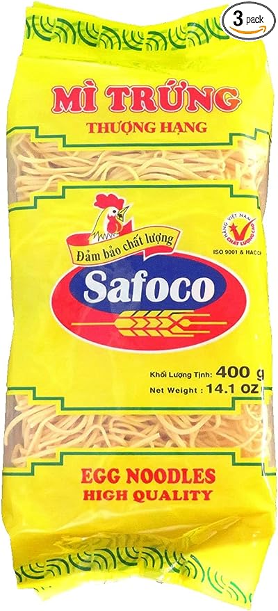 SAFOCO Vietnam Egg Noodles (MI TRUNG) 400g