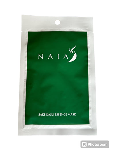 NAIA Sake Kasu Essence Mask 1p ナイア酒粕フェイスマスクA 1枚入