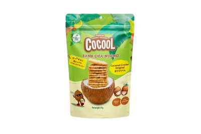 MPF コクール 焼きココナッツクラッカー オリジナル 50g COCOOL Coconut Cracker Original