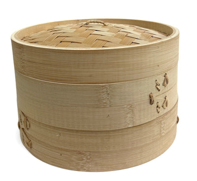 竹せいろセット 24cm Bamboo Steamer
