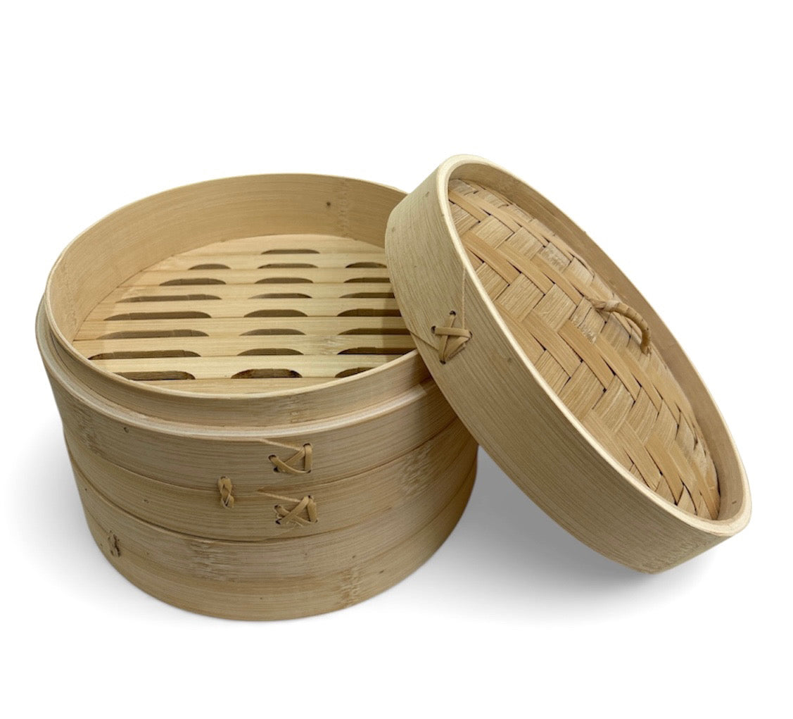 竹せいろセット 21cm Bamboo Steamer