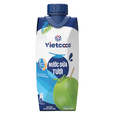 Vietcoco ヌオック ヅォ トーイ（ココナッツジュース）330ml NUOC DUA TUOI Coconut Juice