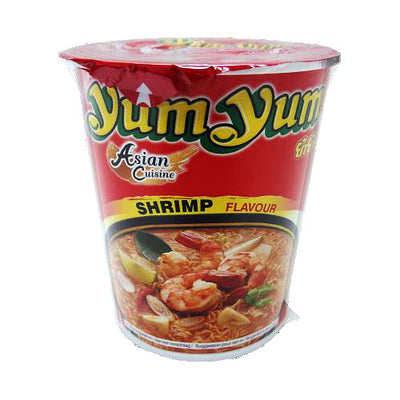 YumYum Cup Ramen Tom Yum Shrimp Flavor 70g