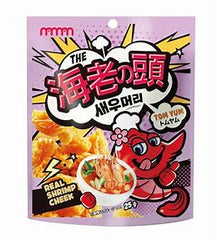 海老の頭 トムヤムクン Fried Shrimp Head Snack Tom Yum flavor 25g
