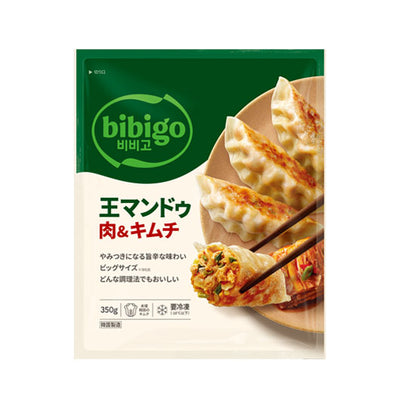 Frozen bibigo 王マンドゥ肉＆キムチ 350g