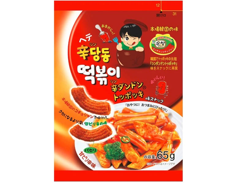 Haitai Spicy Dandong Tteokbokki Snack 65g