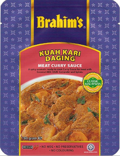 Brahim's Meat Curry Sauce 180g