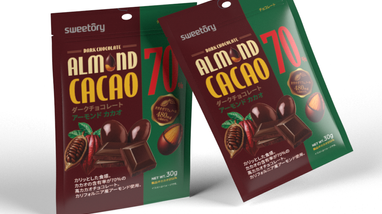 Haitai Dark Chocolate Almond Cocoa 70% 30g