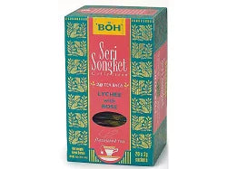 BOH Lychee with Rose Tea Bag 2g x 20p