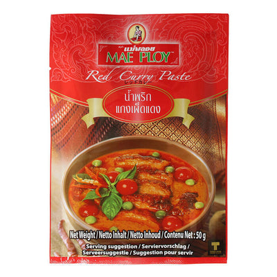 Mae Ploy レッドカレーペースト 50g Red Curry Paste