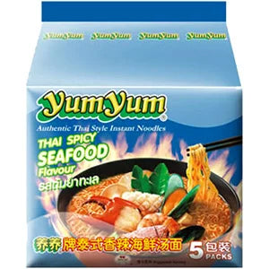 YumYum スパイシーシーフード味 70g Spicy Seafood 5-Pack