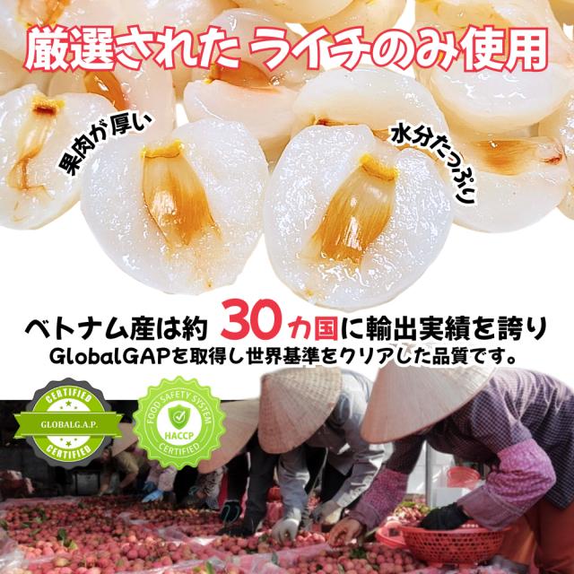 ICHIBA FOOD 冷凍ライチ(ベトナム産) 500g