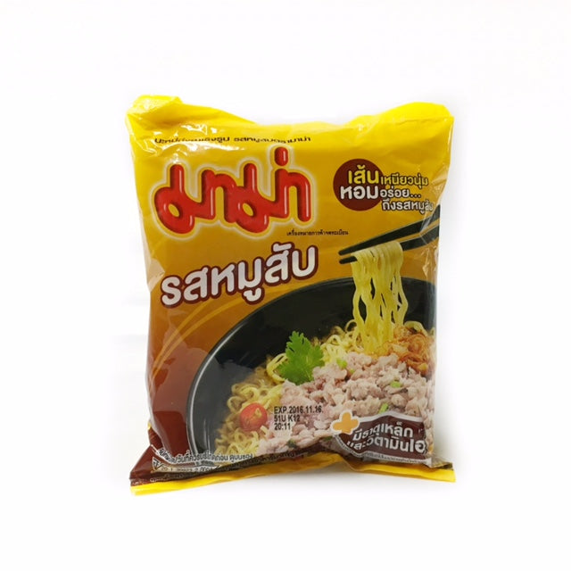 ママ― インスタントヌードル　ポーク味 (60g・袋麺)