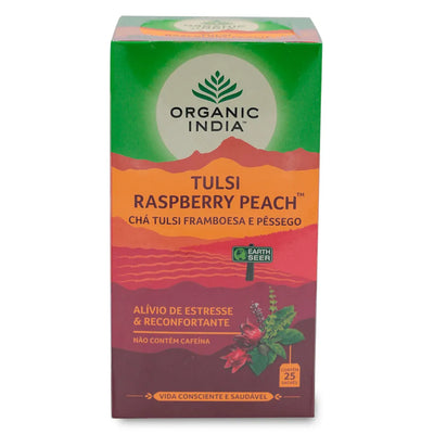 Organic India Raspberry Peach 1.9gx 25p