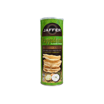 JAFFER Pappadam Chips Sour Cream &amp; Onion 60g