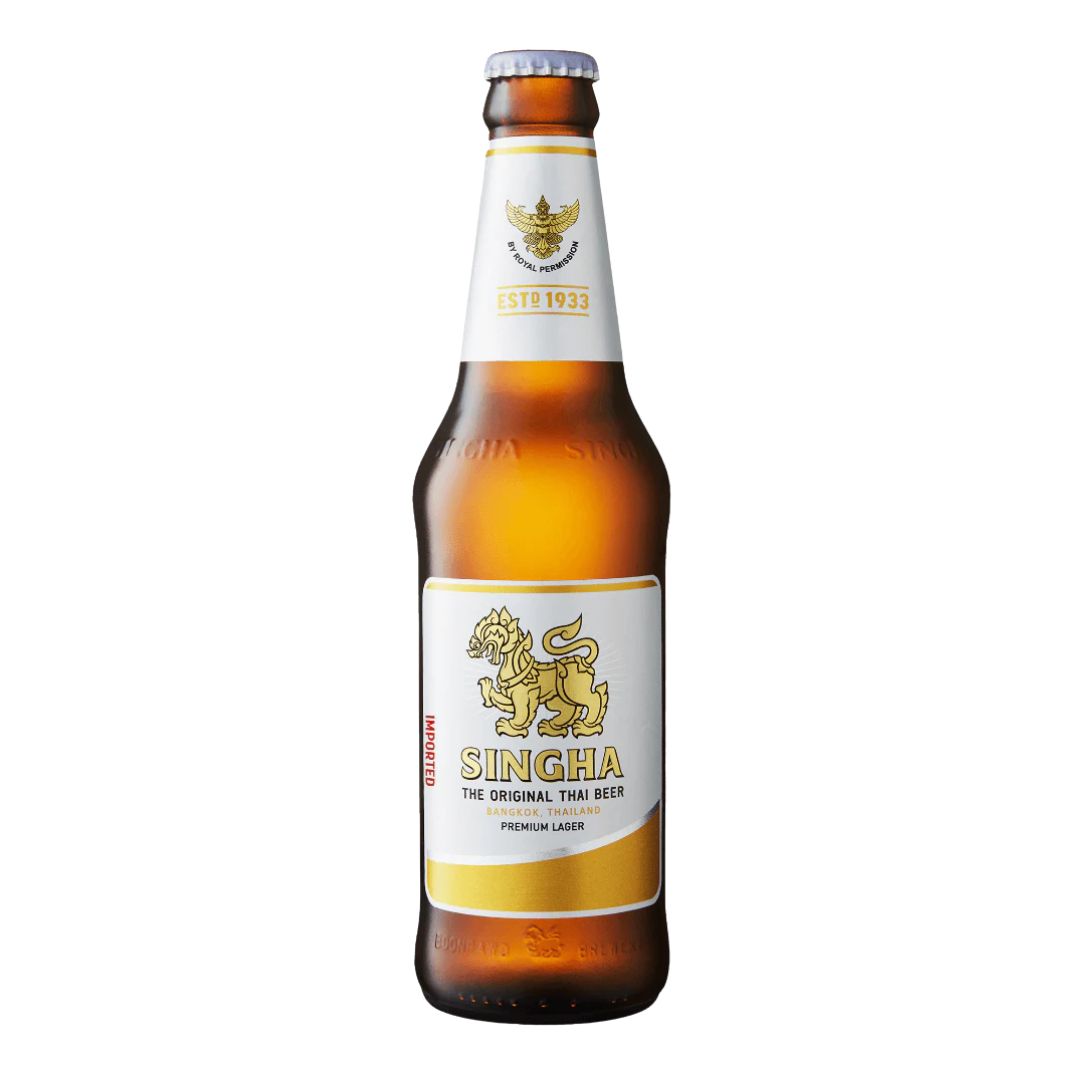 Beer Singha ビアシン（シンハー） 瓶 330ml
