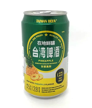 Taiwan Beer パイナップルビール 330ml Pineapple Beer