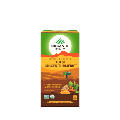 Organic India Turmeric Ginger 1.9gx 25p